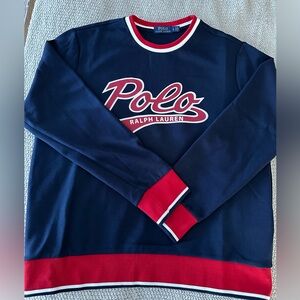 Polo crewneck sweatshirt